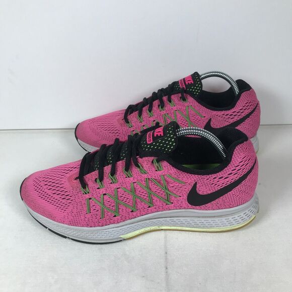 Nike Womens Air Zoom Pegasus 32 749344-600 Pink Running Shoes Sneakers Size 11 - Picture 5 of 8